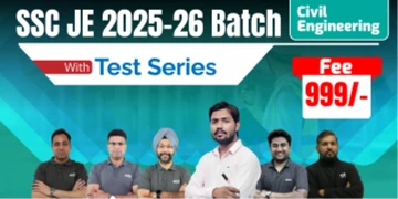 SSC JE Civil Engineering Batch 2025-26